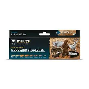 Farb-Set, WizKids Woodland Creatures, 8 x 8 ml