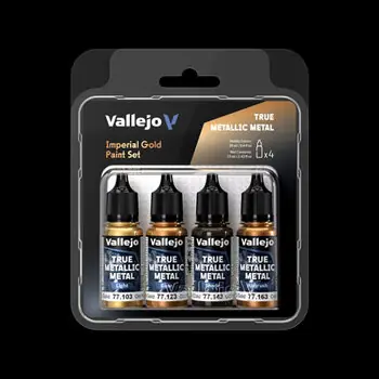 Farb-Set, TMM, Kaiserliches Gold, 4x18 ml