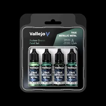 Farb-Set, TMM , Dämmergrün, 4x18 ml