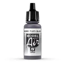 Schwarz, Metallic, 17 ml