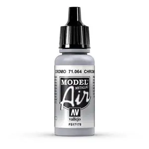 Chrom, Metallic, 17 ml