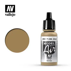 Gold, Metallic, 17 ml