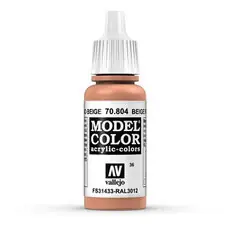 Beige-Rot, matt, 17 ml