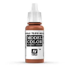 Lederrot, matt, 17 ml