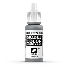 Mittelgrau, matt, 17 ml
