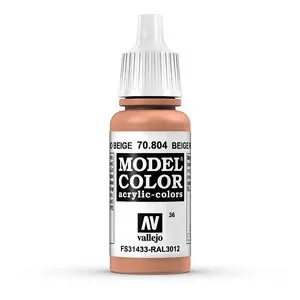 Beige-Rot, matt, 17 ml