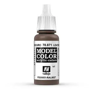 Lederbraun, matt, 17 ml