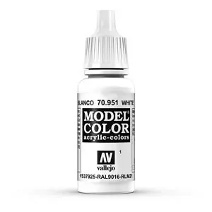 Weiß, matt, 17 ml