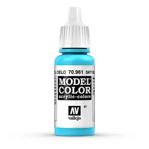 Himmelblau, matt, 17 ml