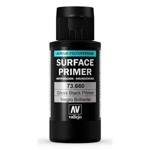 Grundierung, schwarz, glänzend, 60 ml