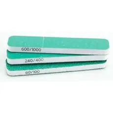 3 Schleifpads, 90 x 19 x 6 mm