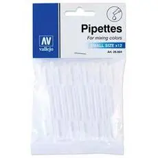 12 Pipetten, klein, 1 ml
