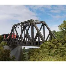 Eisen-Fachwerk-Brücke