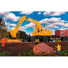Schienenbagger