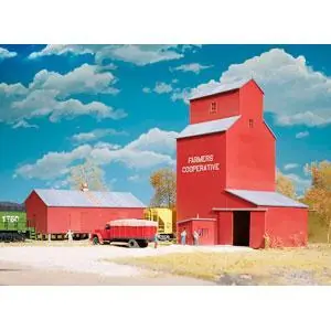 Genossenschafts-Getreidesilo