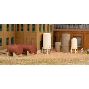 Lagertanks, 6 Stück