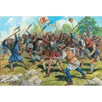 1/72 Mittelalterliche Bauern