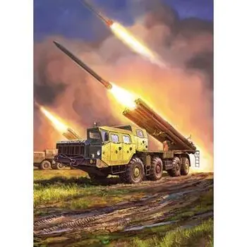 1/72 SMERCH, Mehrfachraketenstarter