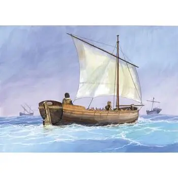 1/72 mittelalterliches Rettungsboot