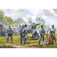 1/72 WWII Bodenpersonal der sowjetischen Luftwaffe