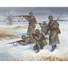 1/72 WWII sowjetische Infanterie (Winteruniform)