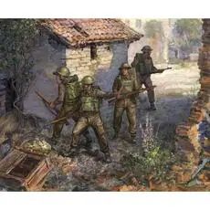 1/72 WWII britisches Aufklärungs-Team