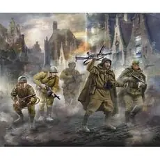 1/72 WWII sowjetische Maschinengewehr-Abteilung