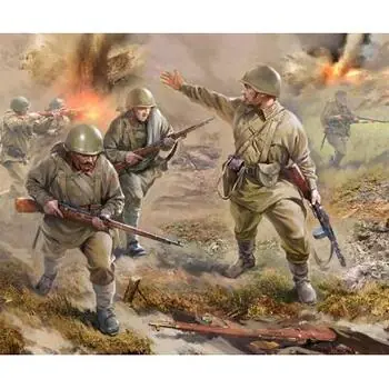 1/72 WWII sowjetische Infanterie 1941