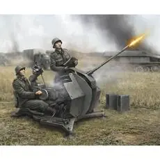 1/72 deutsches AA-Geschütz mit Besatzung