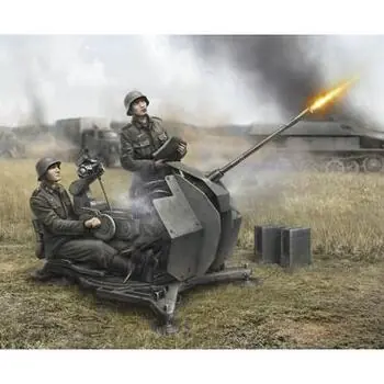 1/72 deutsches AA-Geschütz mit Besatzung