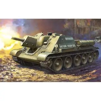 1:72 SU-122 Soviet Tank Destroyer