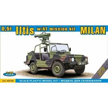 0,5t Iltis w/AT mission kit MILAN in 1:35