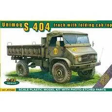 Unimog S 404 truck with folding cab top in 1:72 Unimog S 404 truck with folding cab top in 1:72