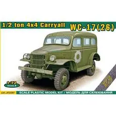 WC-17(26) 1/2 ton 4x4 carryall in 1:72