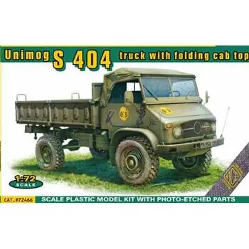 Unimog S 404 truck with folding cab top in 1:72