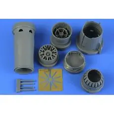 MiG-21MF Fishbed J exhaust nozzle - closed in 1:32