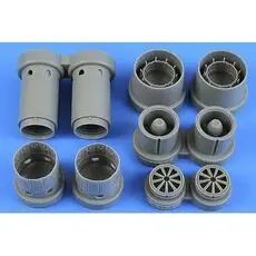Rafale exhaust nozzles for HOBBY BOSS in 1:48