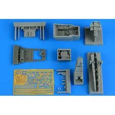 F/A-18E Super Hornet cockpit set for MENG in 1:48