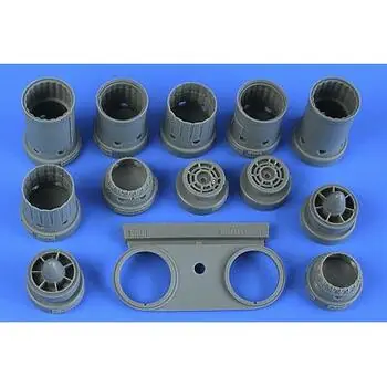 RA-5C Vigilante exhaust nozzles - late in 1:48