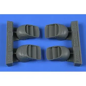Harrier AV-8A/TAV-8A/T.2/T.4/T.8 exhaust nozzles in 1:48