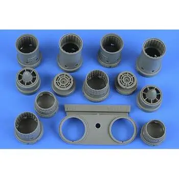RA-5C Vigilante exhaust nozzles - early for TRUMPETER in 1:48