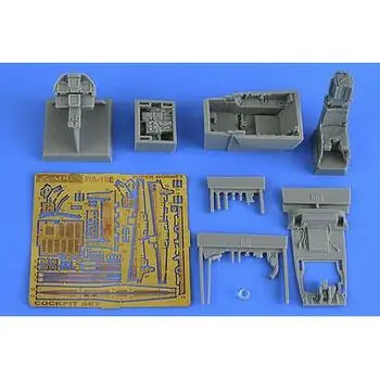 F/A-18E Super Hornet cockpit set HOBBY BOSS in 1:48