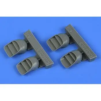 Harrier GR.1/GR.3 exhaust nozzles in 1:48