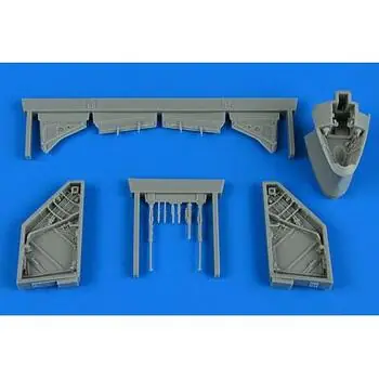 MiG-17F Fresco C wheel bay for AMMO in 1:48