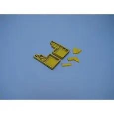 P-47 Thunderbolt wheel bays for ACADEMY in 1:72