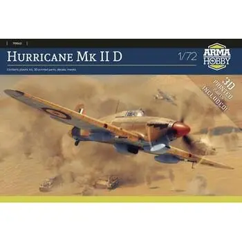 Hurricane Mk II D im Maßstab 1:72