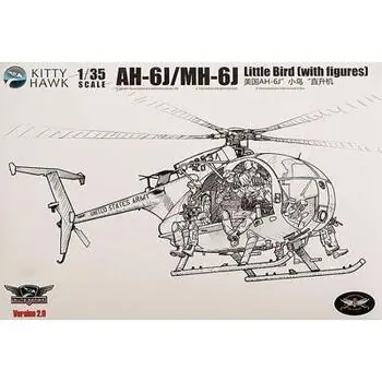 AH-6J/MH-6J Little Bird (with figures) in 1:35