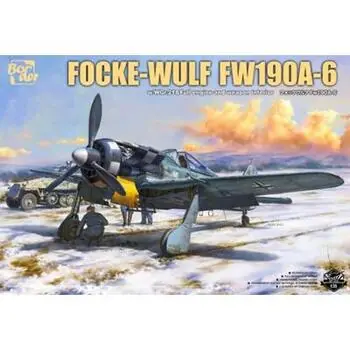 Focke-Wulf FW190A-6 mit WGr.21 und komplettem Motor- und Waffeninterieur im Maßstab 1:35