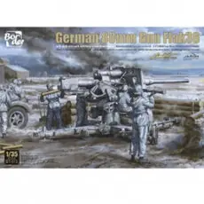 Deutsche 88-mm-Flak 36 mit 6 Besatzungsmitgliedern im Maßstab 1:35 Deutsche 88-mm-Flak 36 mit 6 Besatzungsmitgliedern im Maßstab 1:35