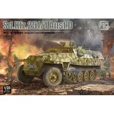 Sd.Kfz.251/1 Ausf.D mit funktionsfähigen Ketten und Innenausstattung in 1:35 Sd.Kfz.251/1 Ausf.D mit funktionsfähigen Ketten und Innenausstattung in 1:35